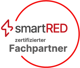 Siegel: smartRED zertifizierter Fachpartner