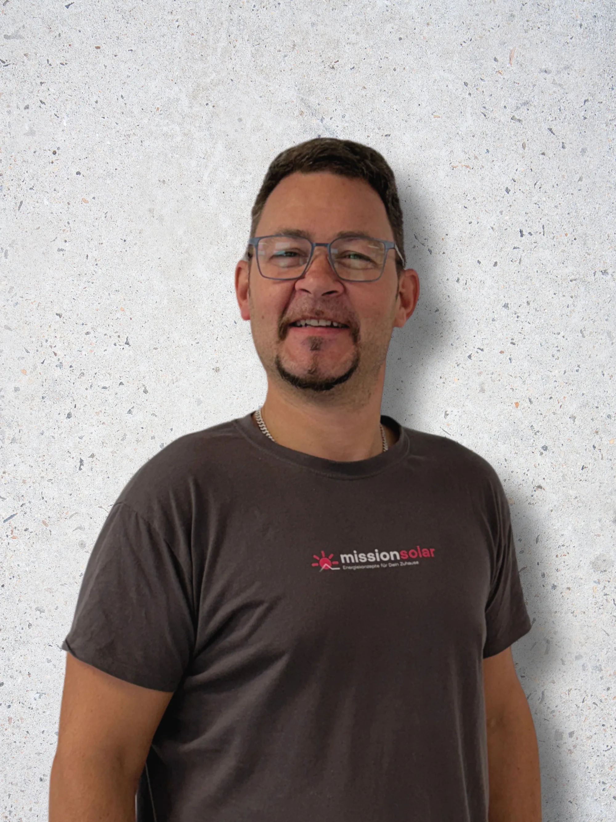 Kai Rauscher im Mission Solar T-Shirt